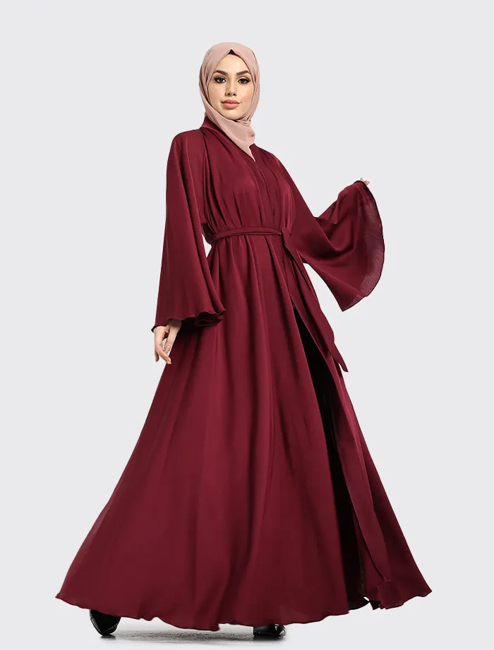 Maroon Makeba Abaya